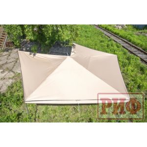 Маркиза автомобильная РИФ веерная 2.5х3