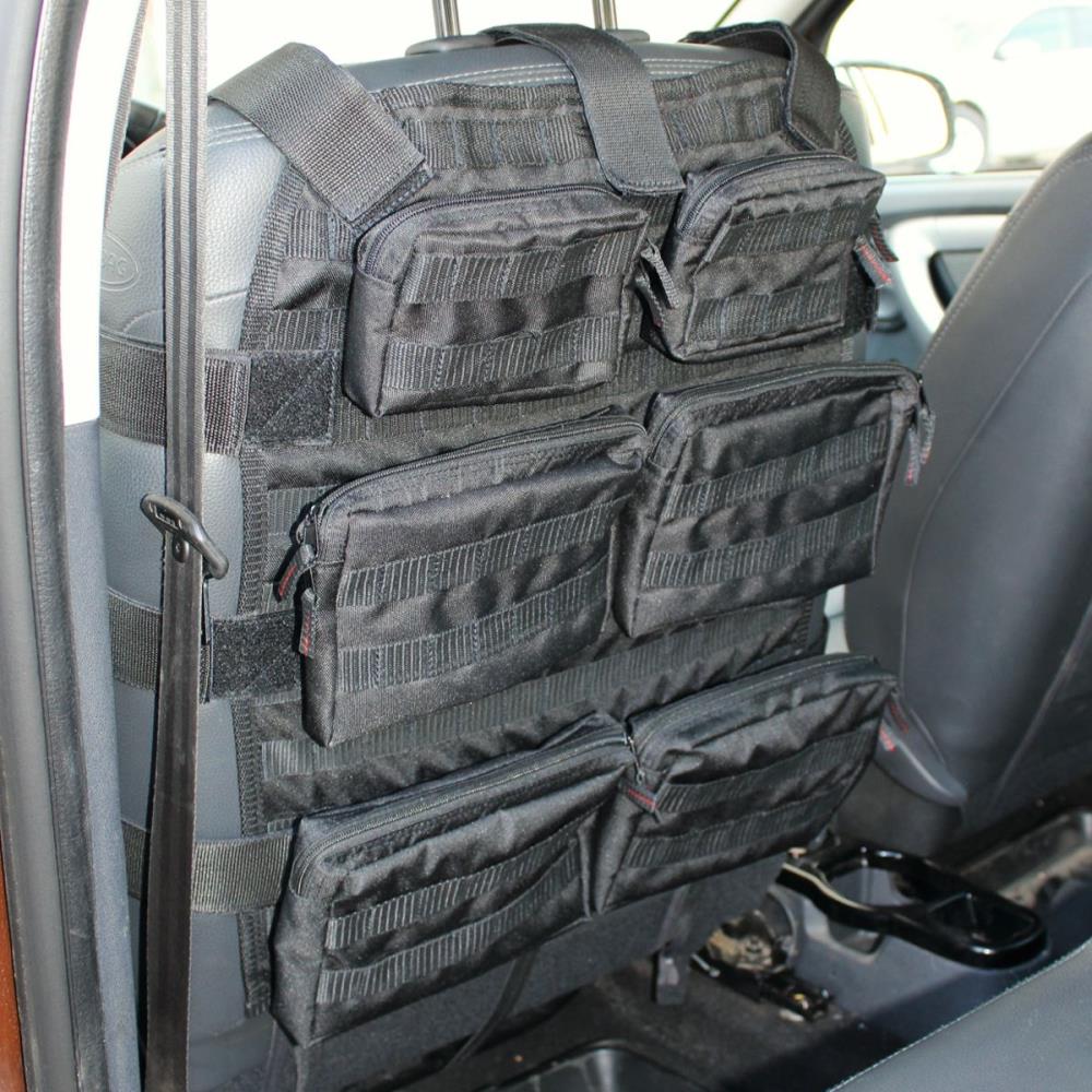 Органайзер на сиденье модульный Тип2 (6 подсумков на молнии оксфорд 600