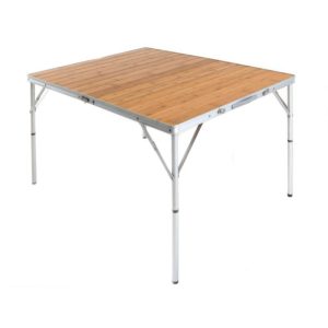 Стол кемпинговый Maverick Bamboo с бамбуковой столешницей 120