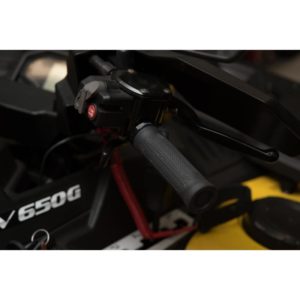 Универсальные ручки на хомутах с подогревом с пятипозиционным переключателем HEAT5 215047 Отдельно ручка